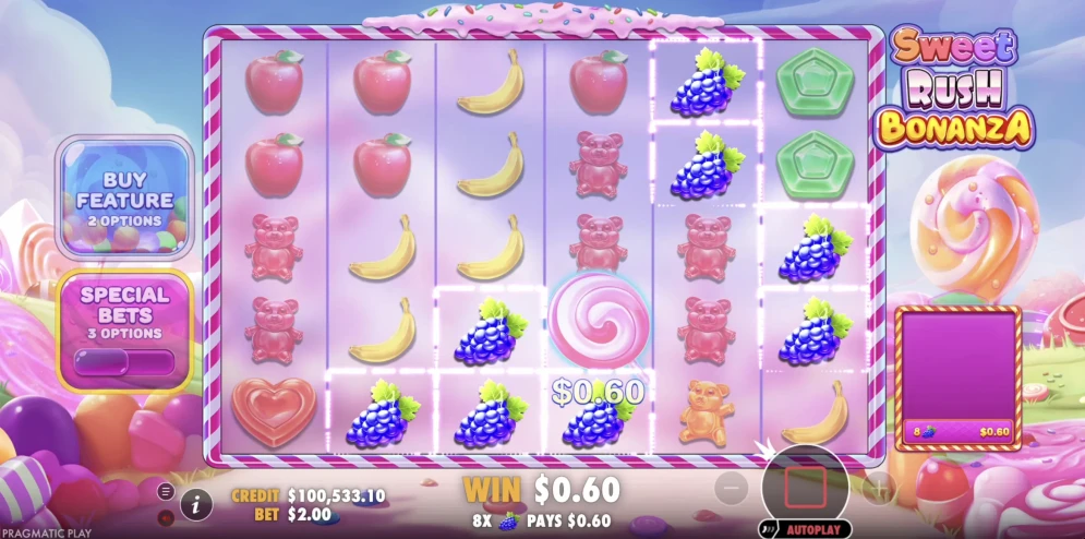 Sweet Rush Bonanza Slot