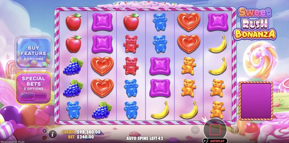Sweet Rush Bonanza demo