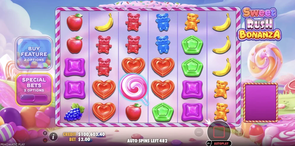 Sweet Rush Bonanza Slot